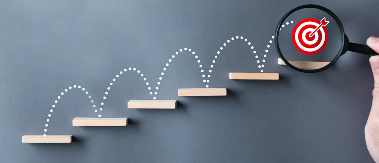 Taking steps to reach your goals